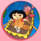 עוגות מעוצבות - ציור